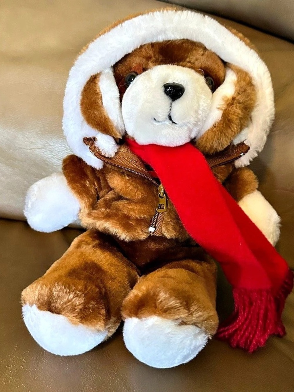 Avon Plush Christmas Puppy Dog